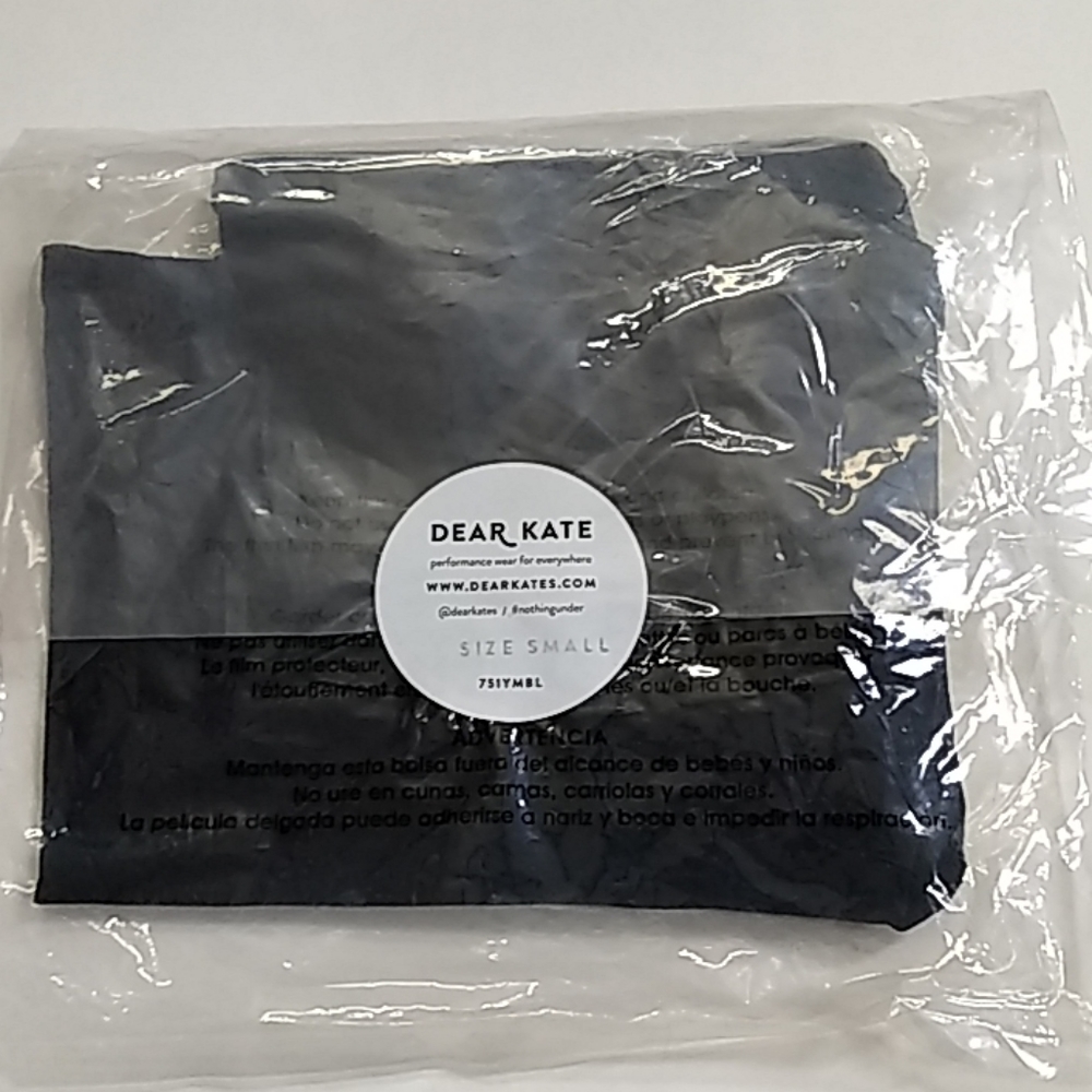 Dear Kate black spandex shorts